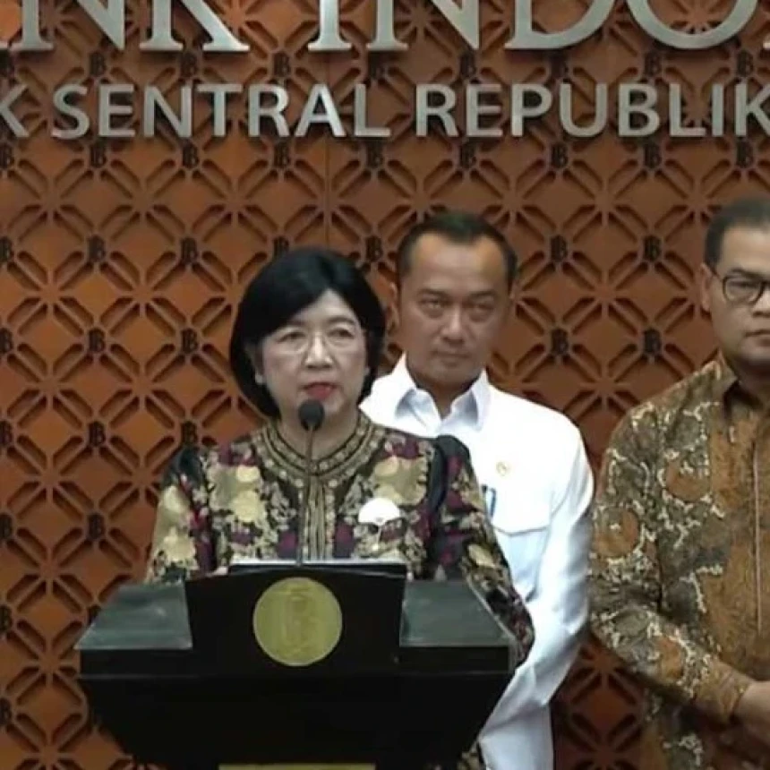 Jadi Pejabat Gubernur BI, Destry Sampaikan Kepastian Rupiah dan Pasar Keuangan Aman