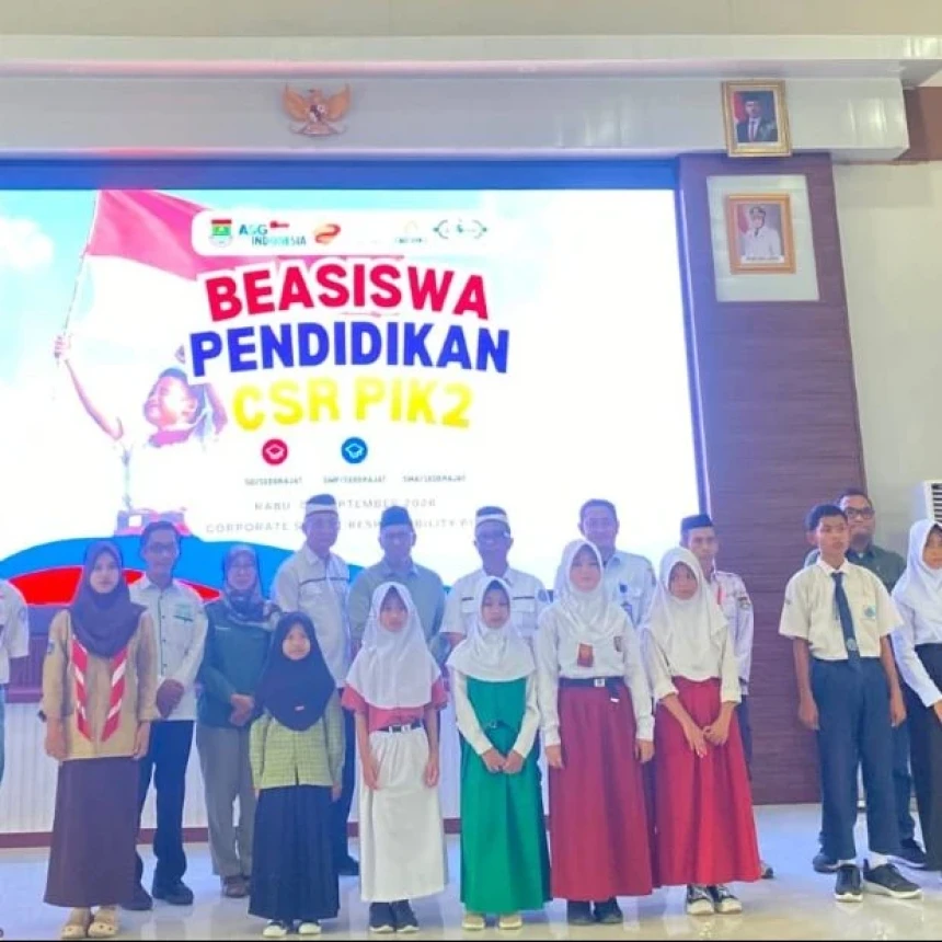 NU Care-LAZISNU Tangerang Salurkan Beasiswa untuk Ratusan Siswa