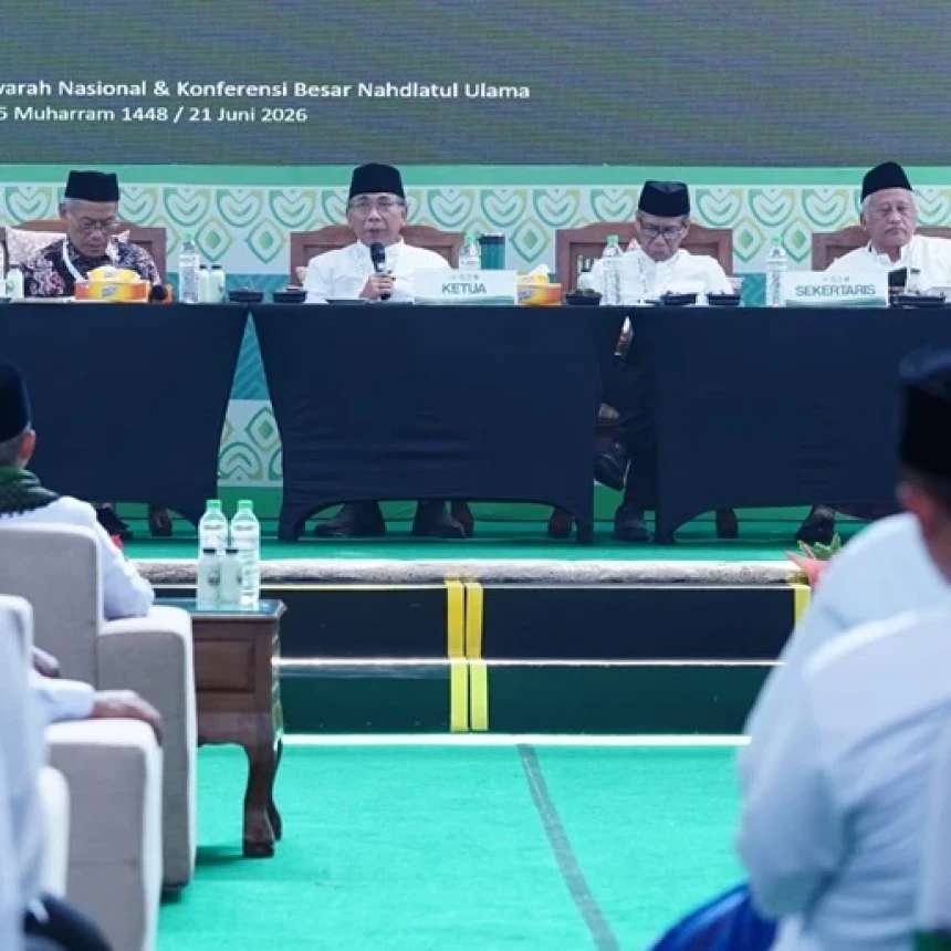 Sidang Pleno II Munas-Konbes, Ketum PBNU Sebut Pelatihan Kader NU Jadi Fondasi Meritokrasi