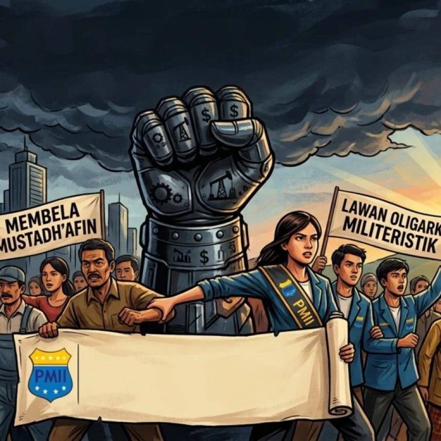 PMII, Cengkeraman Oligarki Militeristik, dan Mandat Membela Kaum Mustadh’afin 