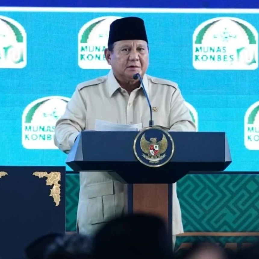 Di Penutupan Munas-Konbes NU, Prabowo Sampaikan Kebocoran Kekayaan Negara