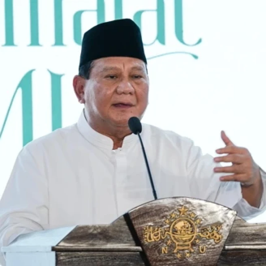 Prabowo Mengaku Kagum Kepemimpinan NU yang Maju dan Progresif