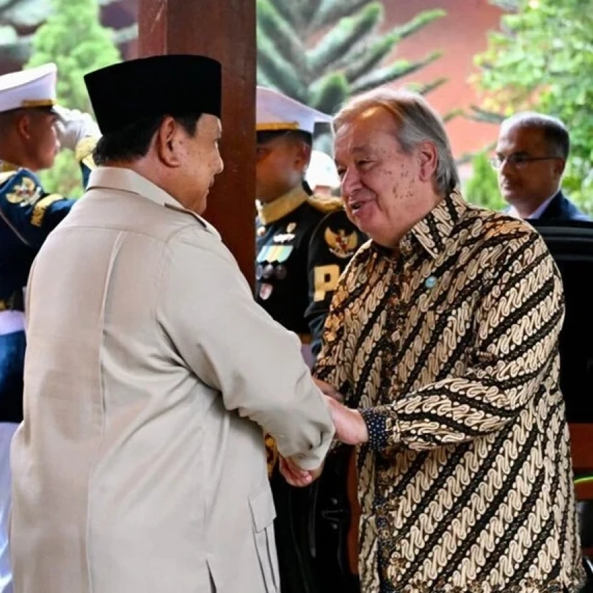 Sekjen PBB Apresiasi Dukungan Indonesia di Tengah Tantangan Global