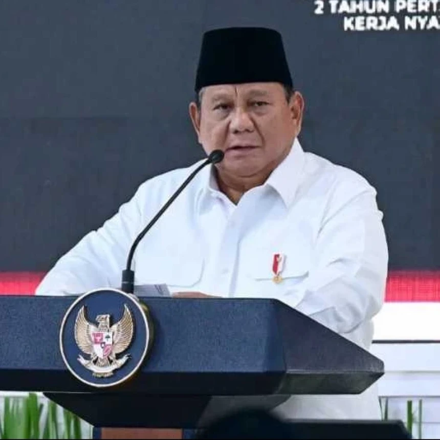 Dua Tahun Pimpin RI, Prabowo Klaim Pemerintahannya Hasilkan Kerja Nyata