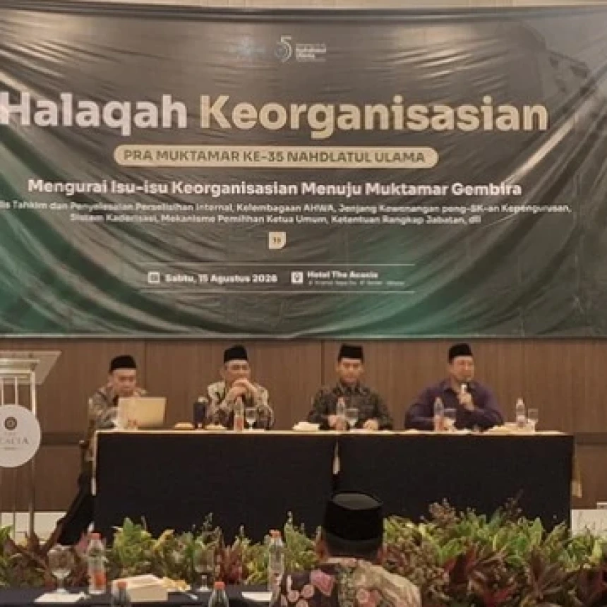 Halaqah Pra-Muktamar Ke-35 NU Bahas Pemilihan Ketua Umum, AHWA, dan Rangkap Jabatan