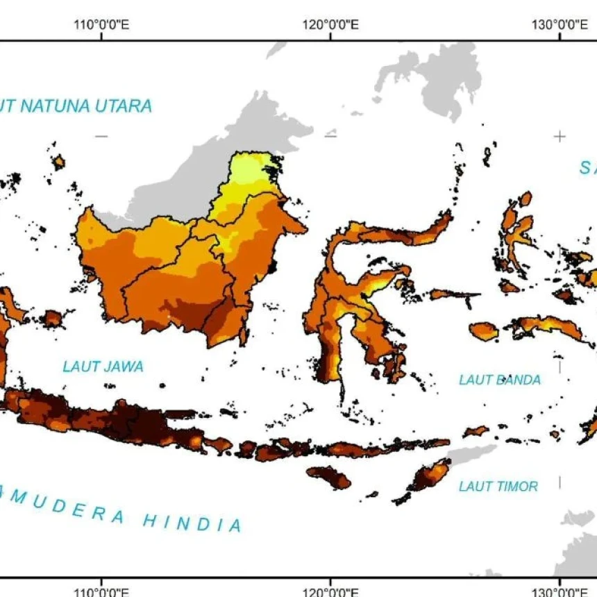 Prediksi Cuaca 3-9 Juli 2026:Kemarau Berlanjut, Hujan Masih Mengiringi Sebagian Wilayah Indonesia