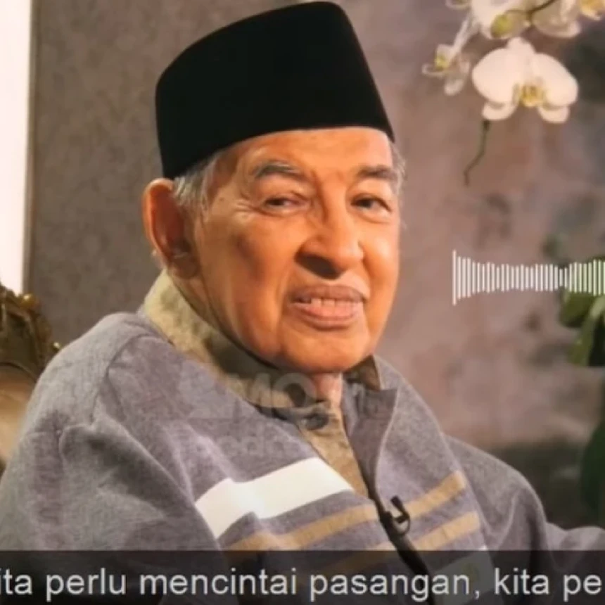 Prof Quraish Shihab: Cintailah Pasangan dan Anak, Tapi…