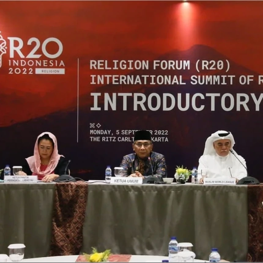 Hadiri Pertemuan Perdana R20, Delegasi Sepakati Agama Jadi Solusi Permasalahan Global