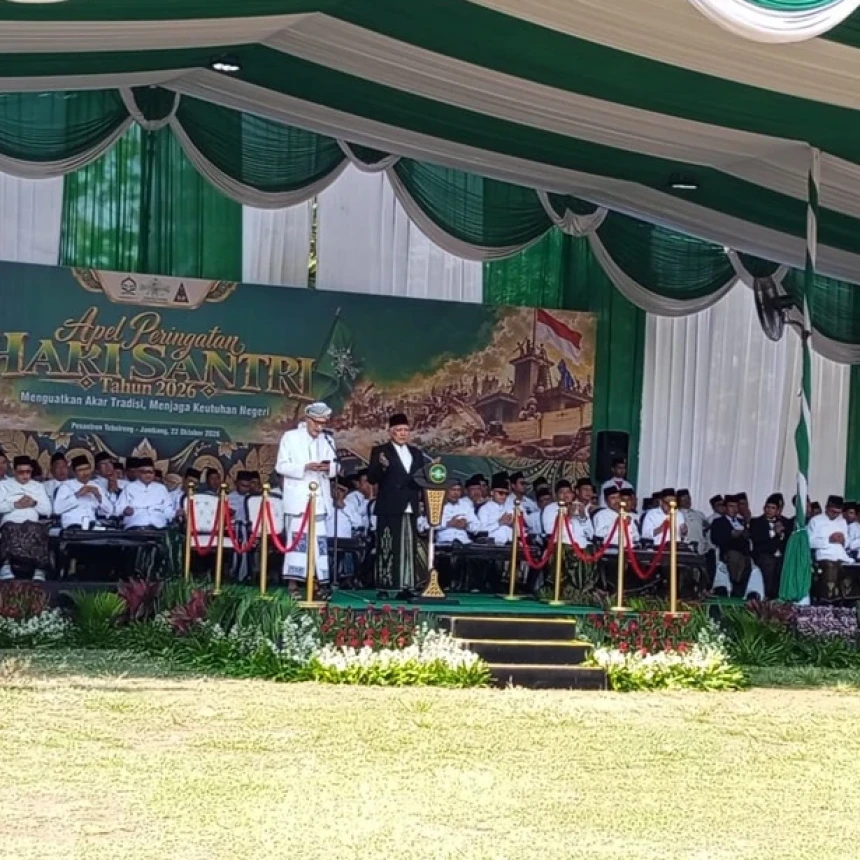 Pimpin Doa Hari Santri, Rais Aam PBNU Mohon Anugerahkan NU sebagai Organisasi Baik nan Ideal