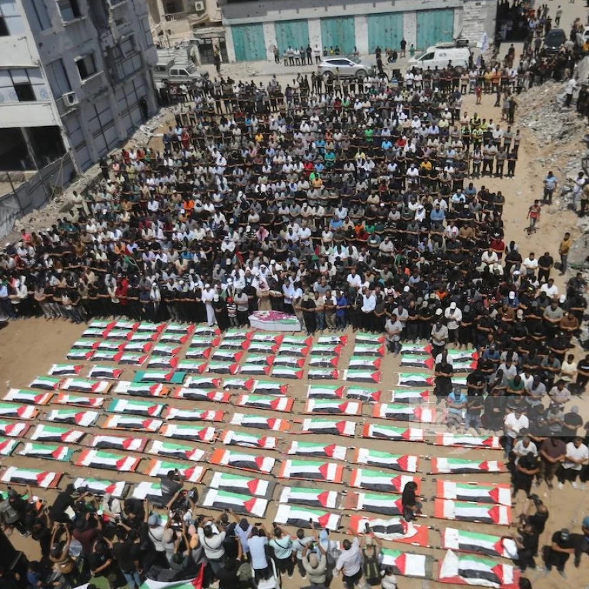 Ada 40 Jenazah Anak Gaza dari 112 Mayat yang Tertimbun Reruntuhan Sejak 2023