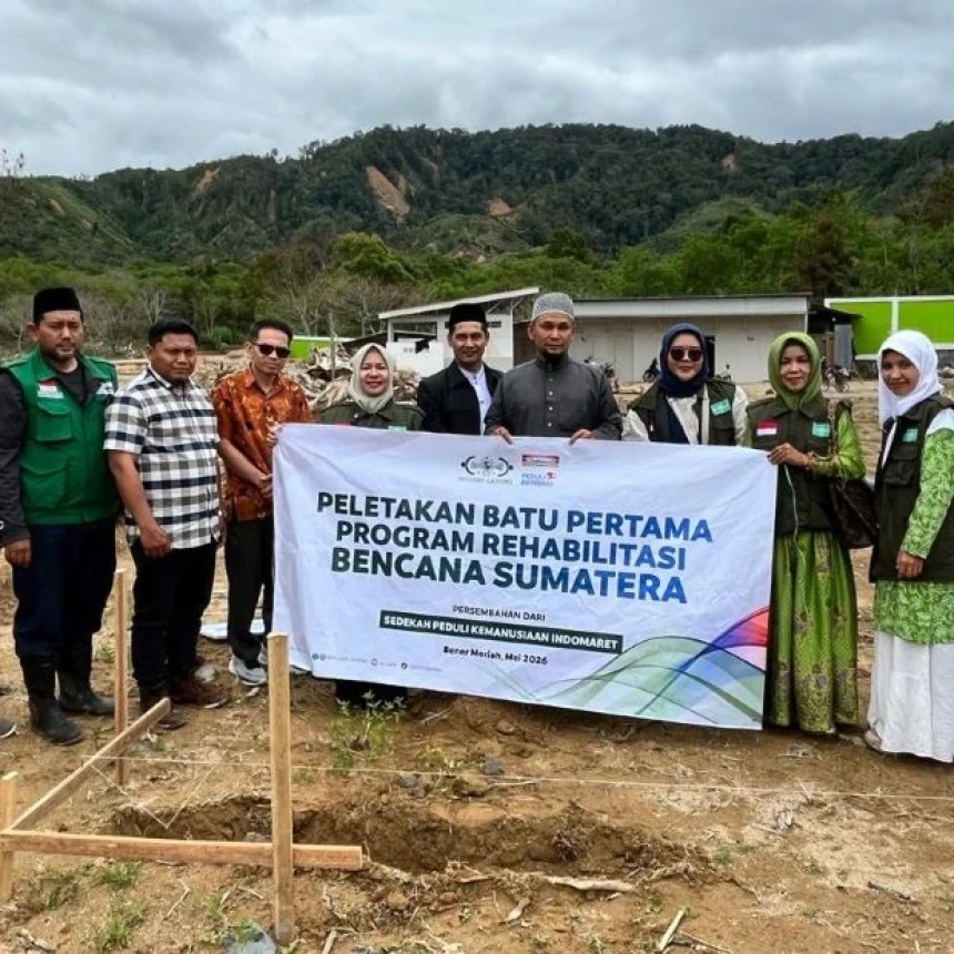 Rehabilitasi Pascabencana Sumatra, NU Care-LAZISNU Bangun Mushala dan Pesantren di Bener Meriah, Aceh