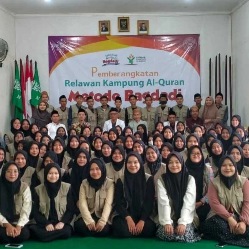 JQHNU Kirim Ratusan Relawan Sebar Metode Bagdadi ke 6 Kabupaten/Kota