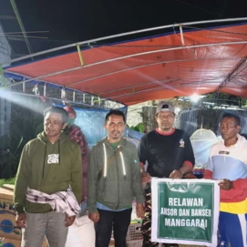 Warga Terdampak Gempa NTT Masih Bertahan di Tenda, NU Peduli Salurkan Bantuan