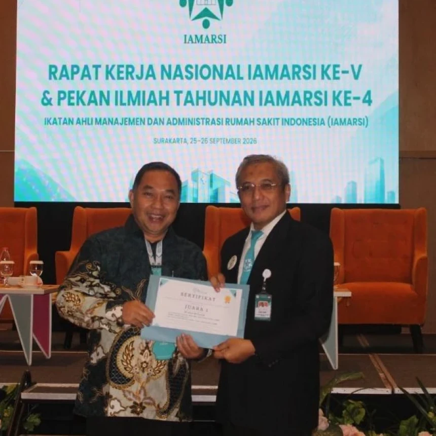 Inovasi RSI NU Demak Tekan Hiperpolifarmasi Pasien Rawat Inap Raih Juara 1 Nasional IAMARSI 2026