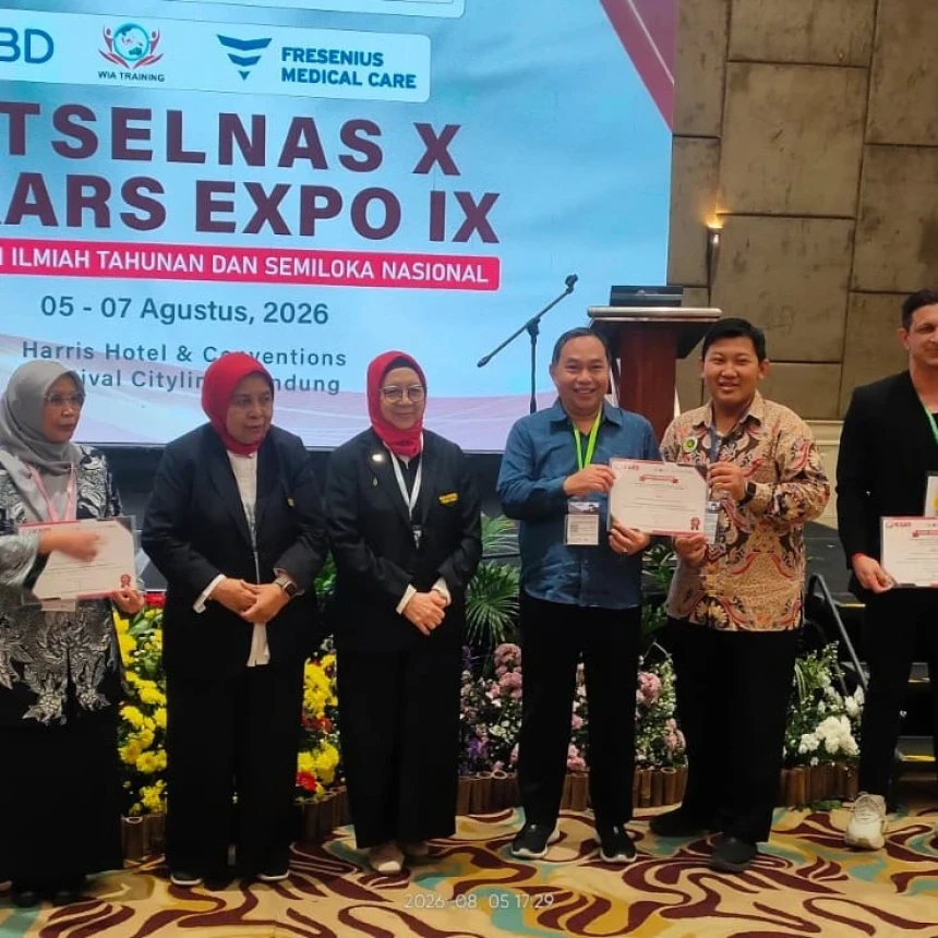 Inovasi Penguatan Budaya Keselamatan Pasien, RSI NU Demak Juara II Nasional Pertemuan Ilmiah 2026