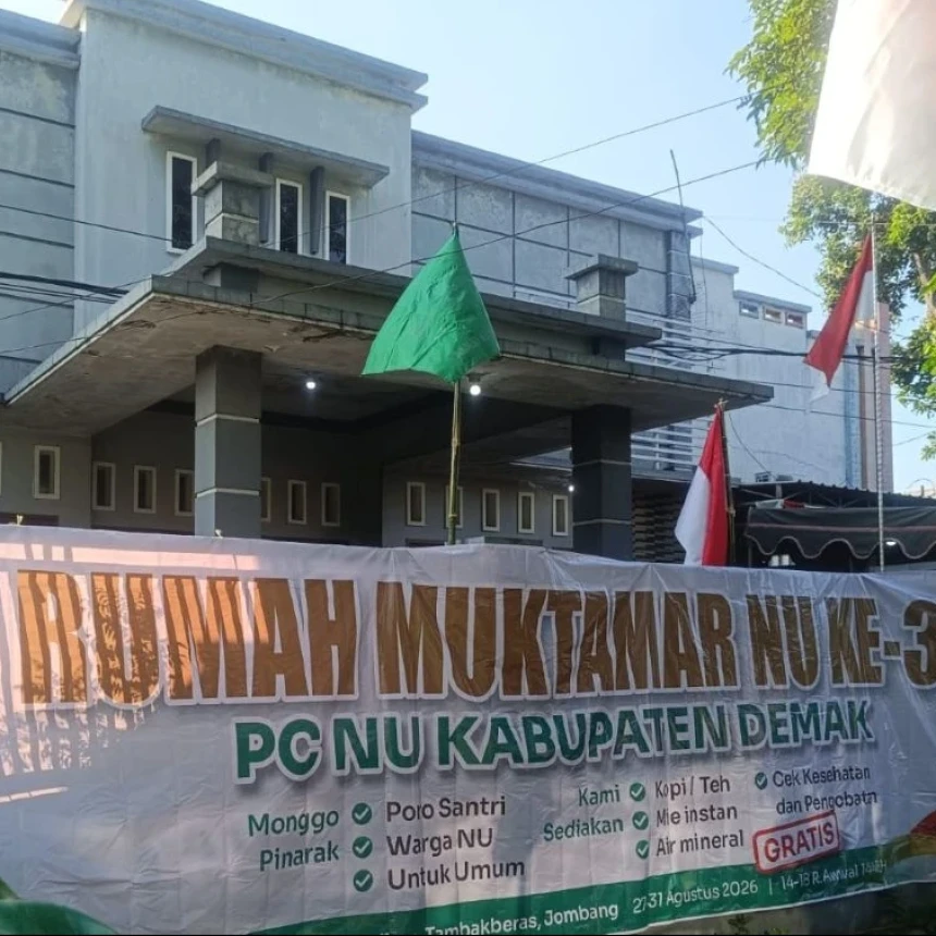 Rumah Muktamar dari NU Demak Layani Muktamirin di Jombang