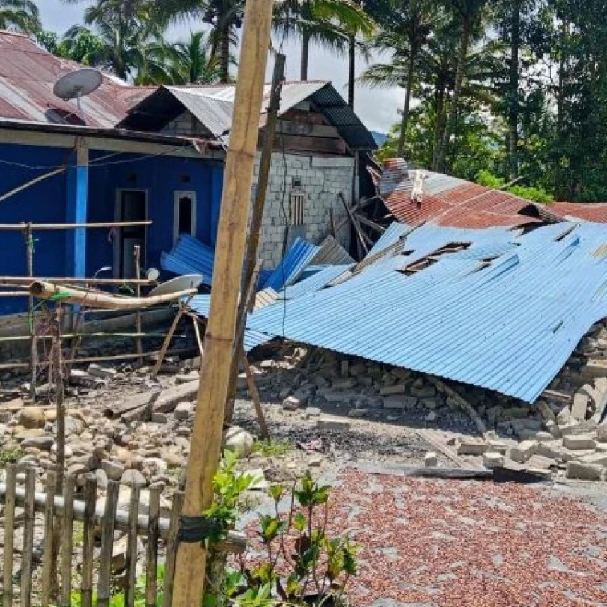 Gempa M6,7 Sulawesi Tengah: 3 Jiwa Meninggal Dunia dan 6.412 Orang Terdampak