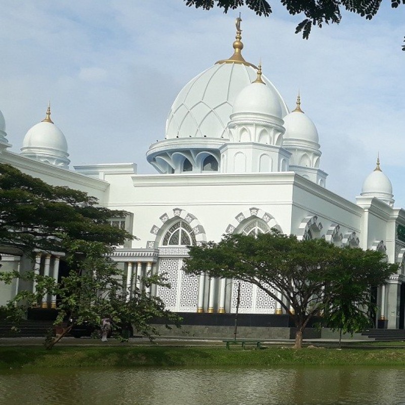 Sebelum Tutup Muktamar, Wapres Resmikan Masjid Berkubah Sembilan UIN Raden Intan