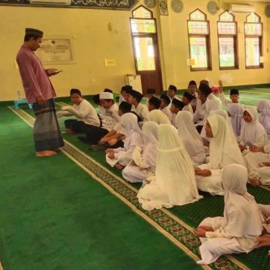1.400 Santri TPQ Qiraati Ikuti Imtas di Masjid Gus Dur Ciganjur