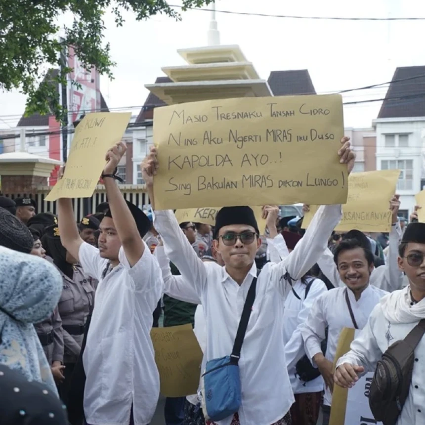 Buntut Kasus Penusukan, Santri Krapyak Tolak Keras Peredaran Miras di DIY