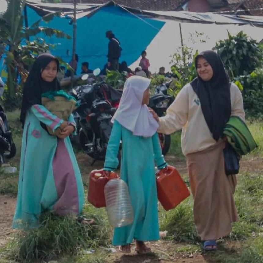 Puluhan Pesantren di Cianjur Rusak, Santri Trauma dan Dipulangkan Sementara
