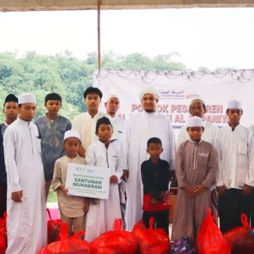 Muharram, LAZISNU PBNU Santuni Yatim di Tajurhalang Bogor
