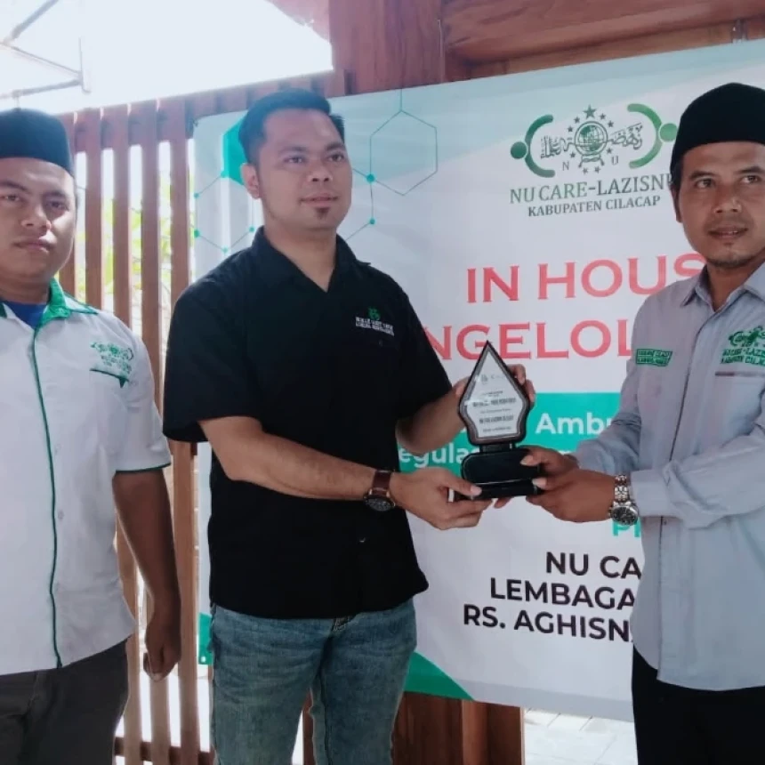 LAZISNU Cilacap Tandatangani Kerja Sama Layanan Kesehatan dengan RSU Aghisna Medika Kroya