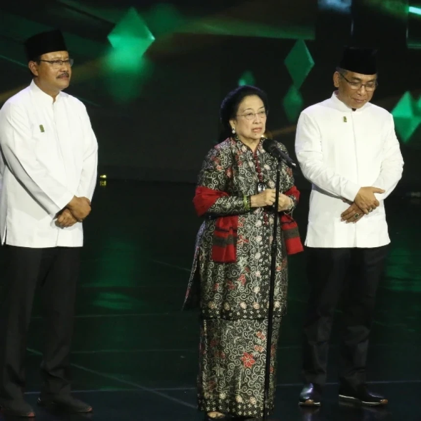 Terima Penghargaan Bung Karno, Megawati Cerita saat Terima Tamu dari NU