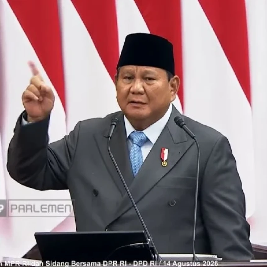 Dari Pupuk hingga MBG, Ini Klaim 'Terbesar', 'Tertinggi', dan 'Pertama' Prabowo di Sidang Tahunan MPR