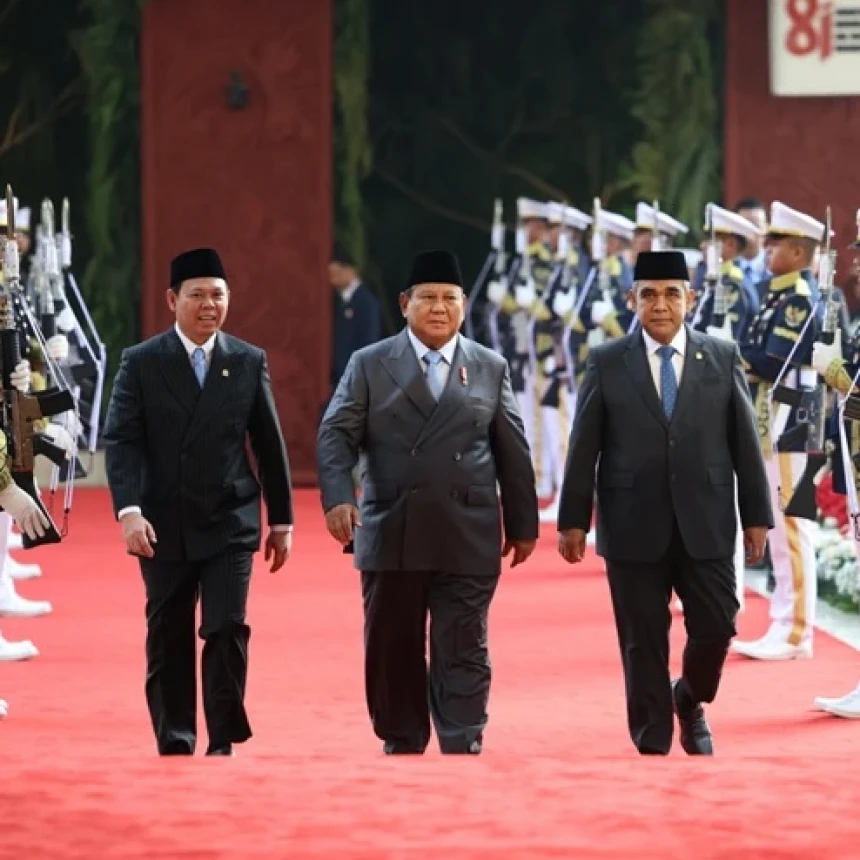 Ketua DPR Terlambat di Sidang Tahunan MPR, Prabowo Tiba Lebih Dulu