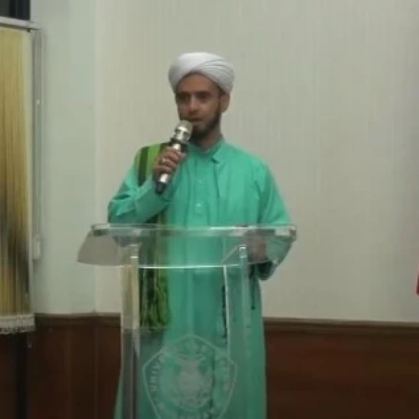 Habib Ahmad bin Muhammad Al-Haddar Sampaikan Kuliah Umum Aswaja di Uninus Bandung