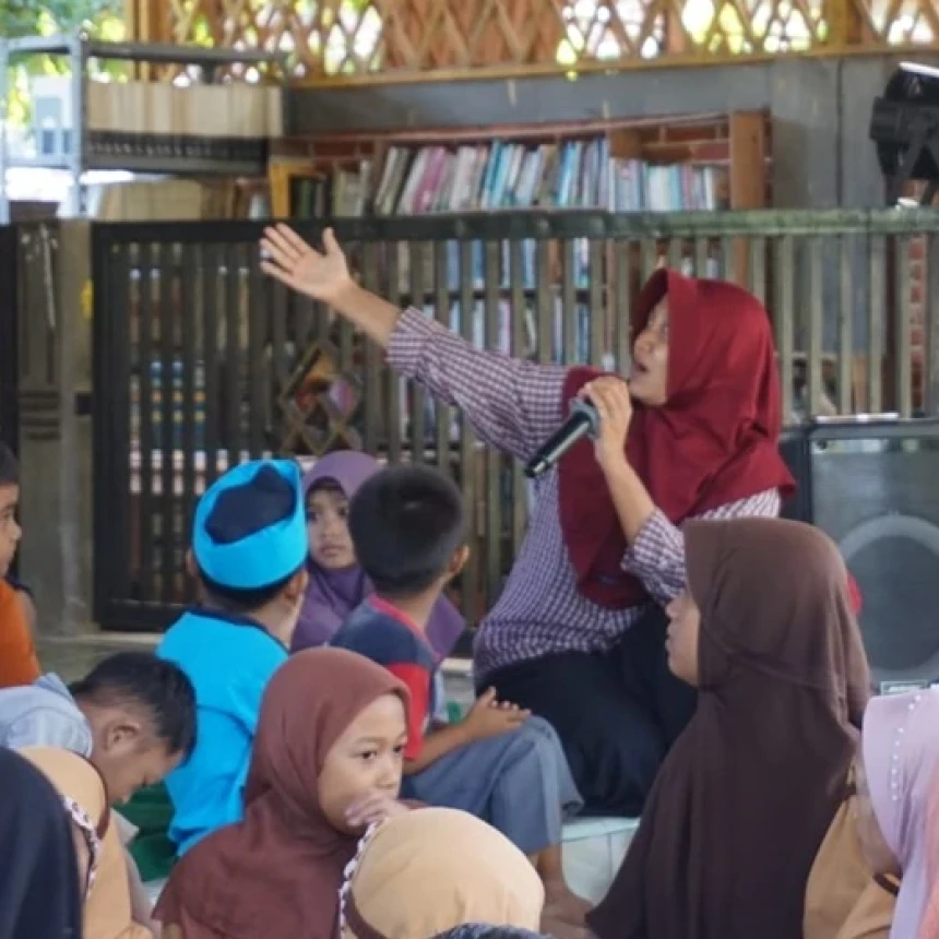 Taman Baca Mahanani Kediri, Hidupkan Literasi bagi Anak-Anak