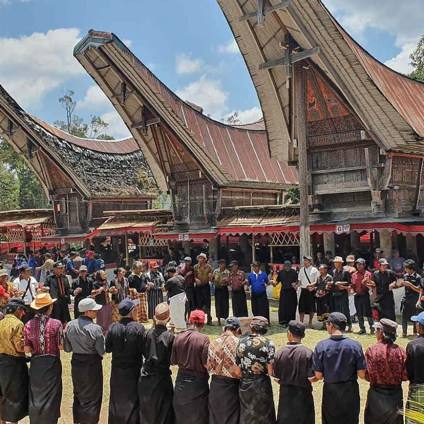 Potret Kehidupan Lorong Kerukunan Antarumat Beragama di Kampung Baru Tana Toraja