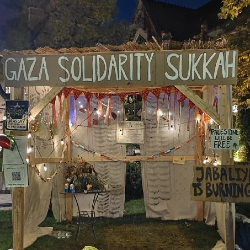 Komunitas Mahasiswa Yahudi Universitas Chicago Dirikan Tenda Solidaritas Palestina