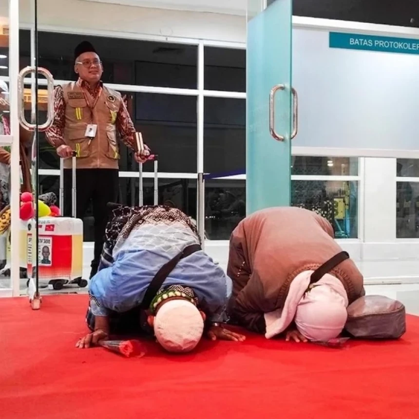 Baca Doa Ini bagi Jamaah Haji yang Tengah Pulang ke Tanah Air