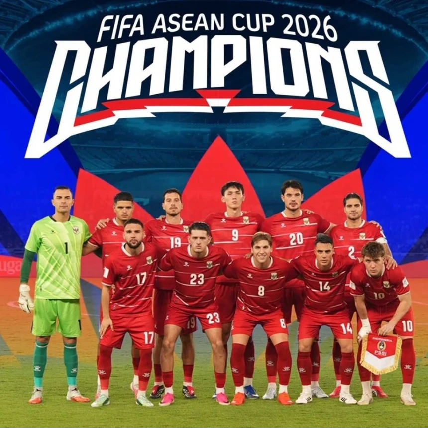 Timnas Indonesia Juara FIFA ASEAN Cup 2026 usai Kalahkan Thailand Lewat Adu Penalti