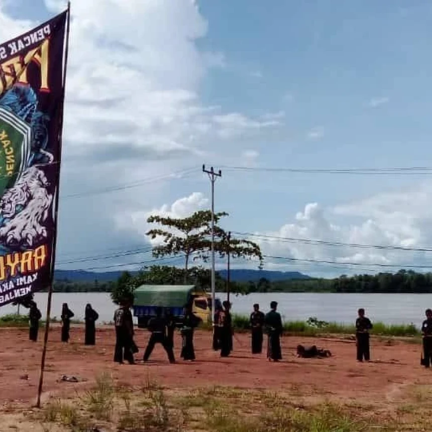 Pagar Nusa Adakan UKT di Pesantren Asuhan Santri KH As'ad Syamsul Arifin di Sekadau Kalbar