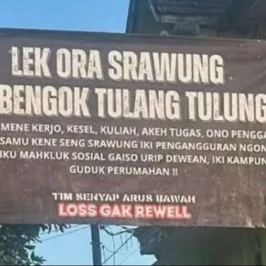 ‘Gak Srawung Gak Ditulung’: Etika Bertetangga di Zaman Serba Sibuk