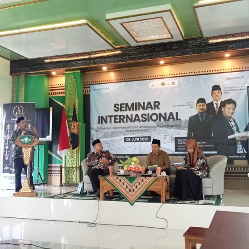 Prodi IAT UNU Blitar Diskusikan Perkembangan Studi Al-Qur'an dengan Akademisi Universitas Notre Dame Amerika