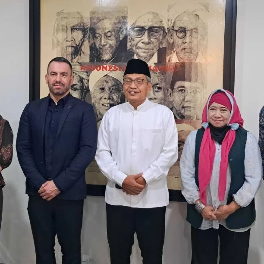Sambangi PBNU, Wadubes Selandia Baru Dalami Hubungan Islam dan Budaya Indonesia