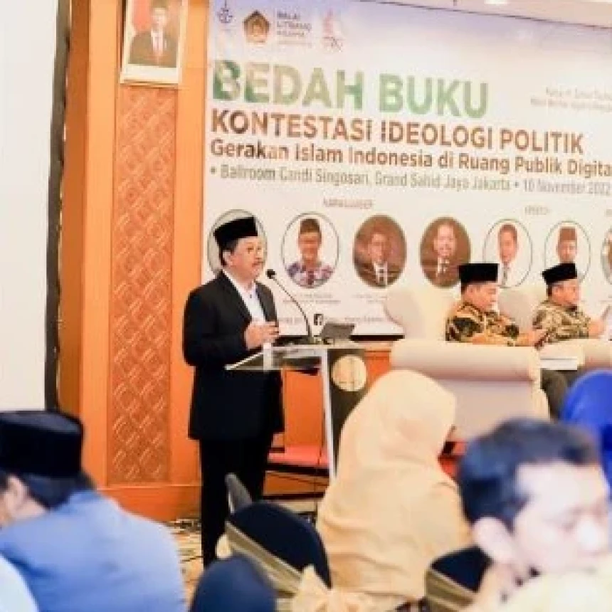Buku Kontestasi Ideologi Politik karya Wamenag Dibedah BLA Jakarta 