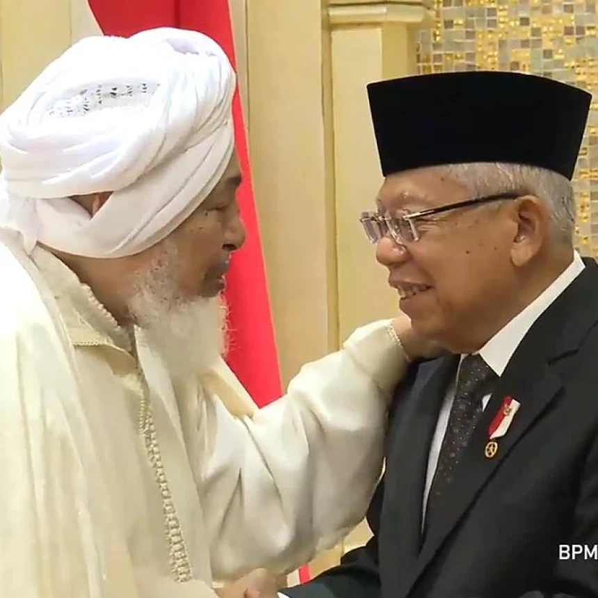 Di Abu Dhabi, Wapres KH Ma'ruf Amin Tegaskan Islam Moderat untuk Perdamaian Dunia