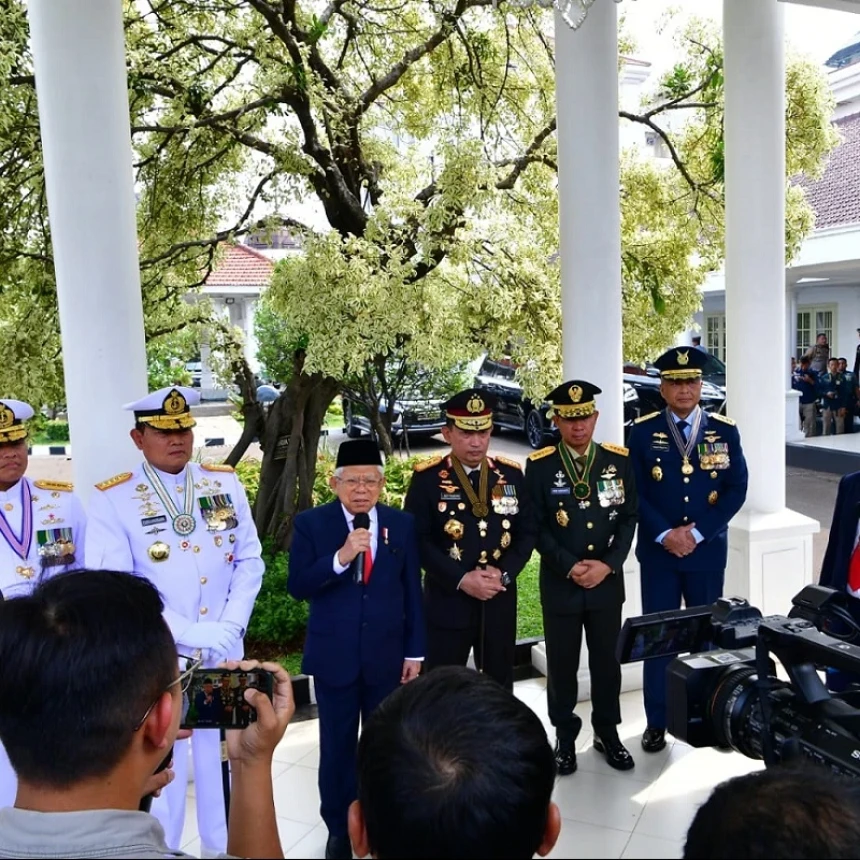 Wapres Ma’ruf Amin Minta ASN, TNI, dan Polri Jaga Netralitas di Pemilu 2024