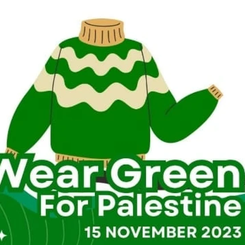 Dukung Kemerdekaan Palestina dengan Kampanye “Wear Green for Palestine”