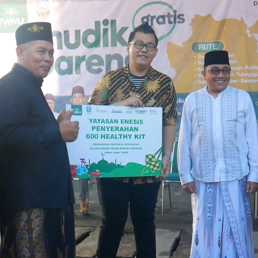 Jelang Lebaran, PWNU Jawa Timur Gelar  Mudik Bareng Rileks Sehat Adem