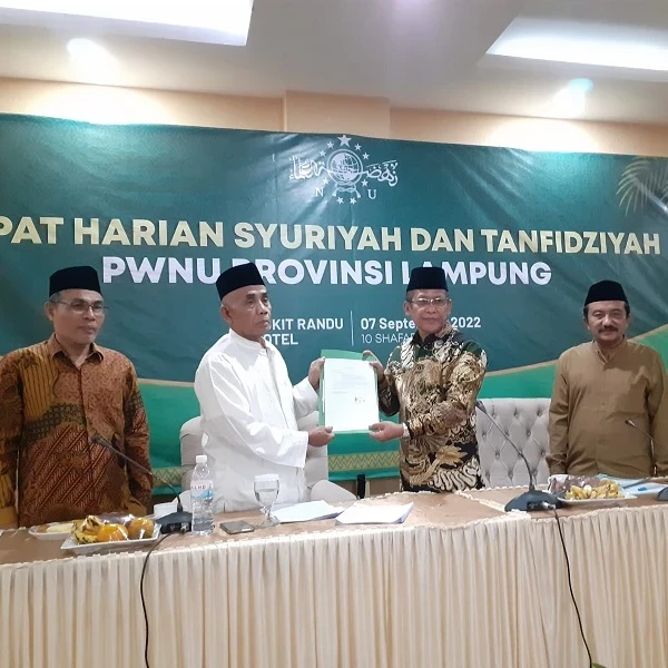 Ketua PWNU Lampung Mengundurkan Diri untuk Berkhidmat di PBNU