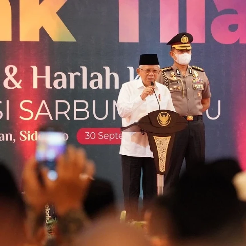 Hadiri Harlah Ke-67 Sarbumusi, Wapres: Institusi Ketenagakerjaan Harus Penuhi Hak Buruh