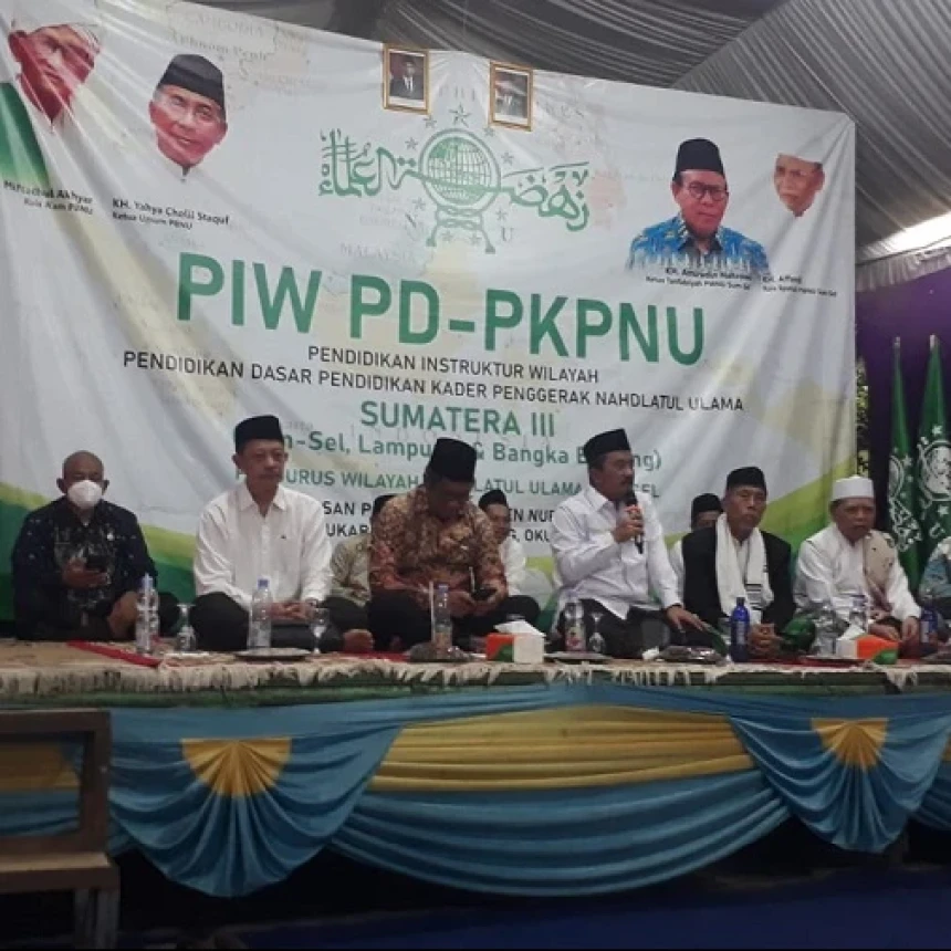 Buka PIW PD-PKPNU Sumatera III, Katib Syuriyah: Target 1.000 Instruktur
