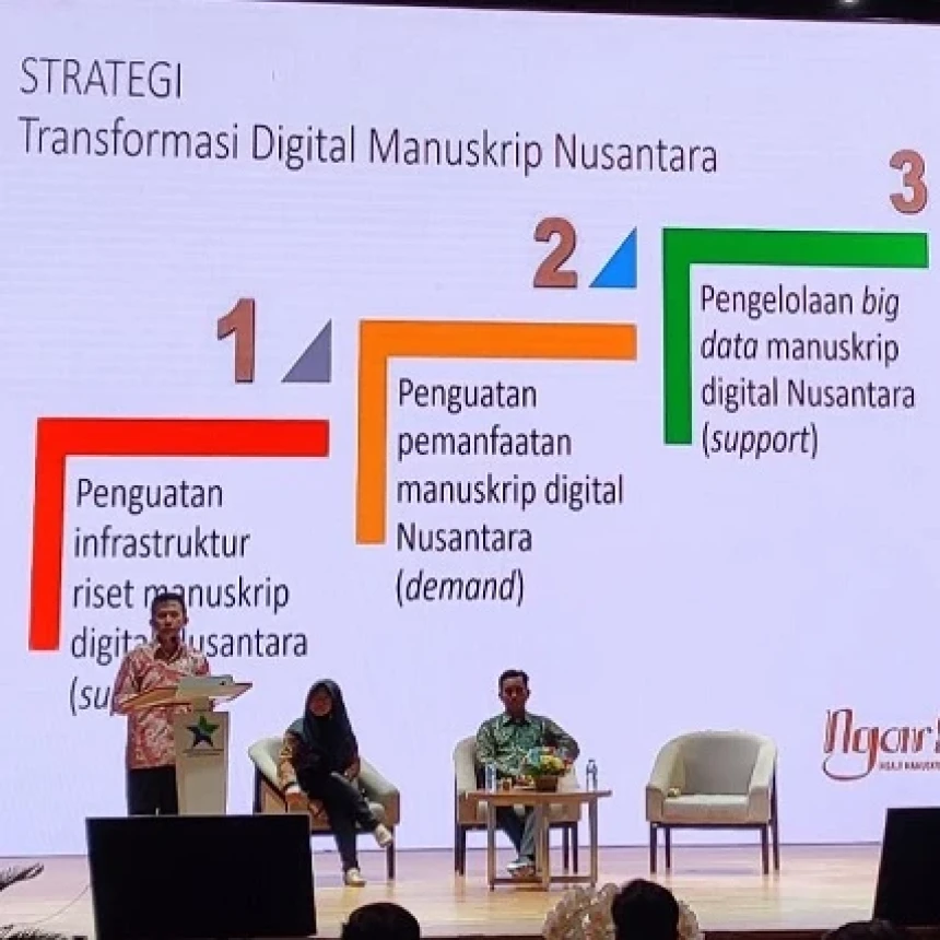 Prof Oman Sampaikan 3 Strategi Transformasi Digital Manuskrip Nusantara