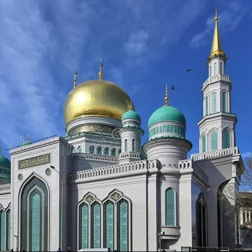 Menilik Masjid Katedral Moskow, Megah dan Tertinggi di Rusia